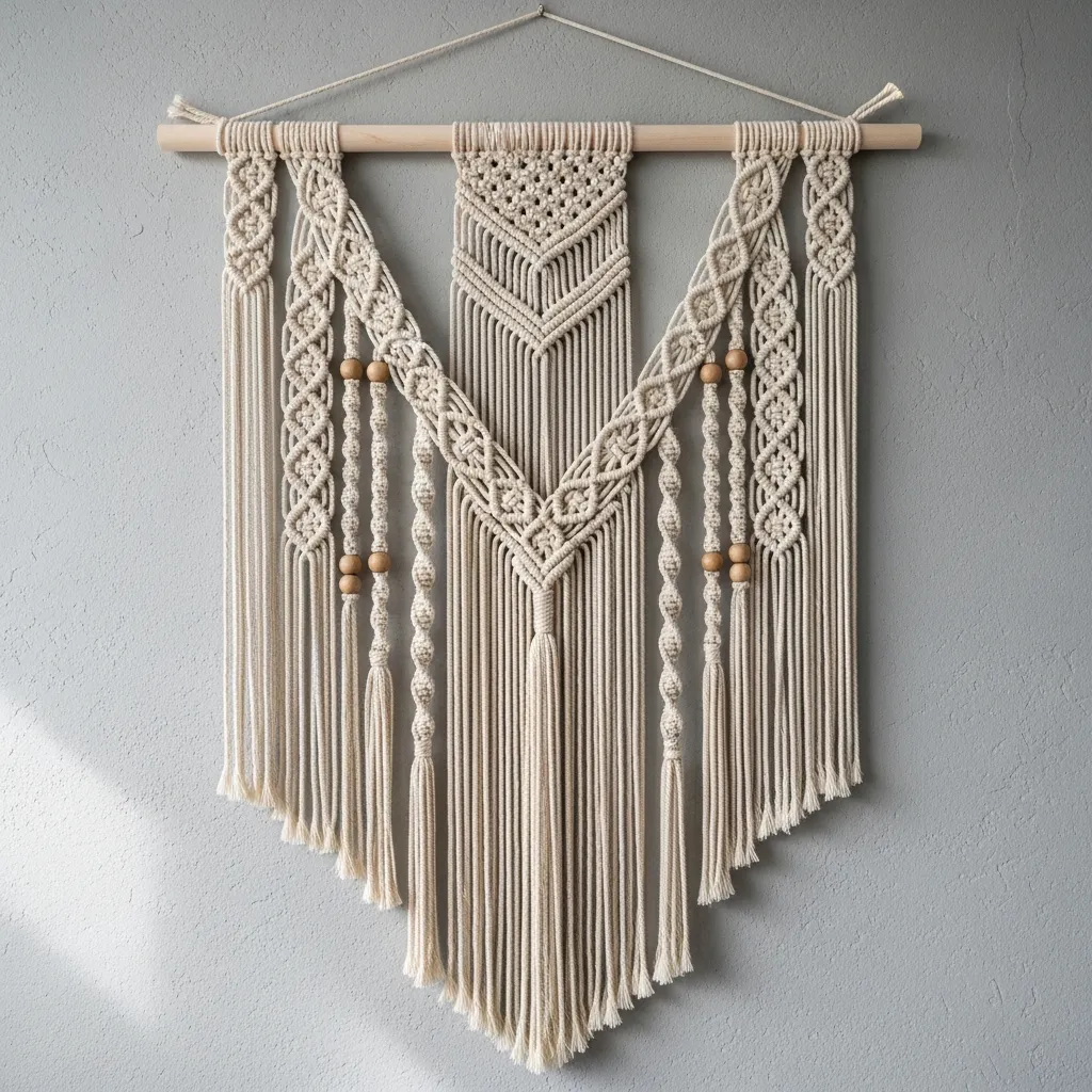 Macrame wall hanging